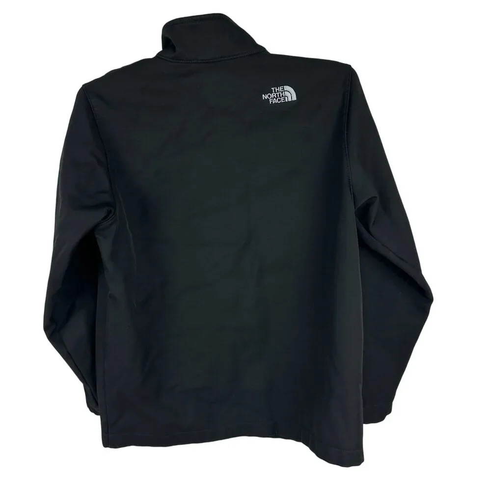 The North Face Boys Black Jacket Large Size L 100% Polyester